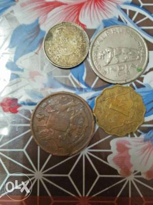 4 coins 1 coin is of 