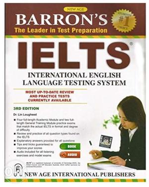 BARRON's IELTS English testing system with 2CD