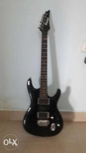 Black And Brown Ibanez Guitar For Sale Interested
