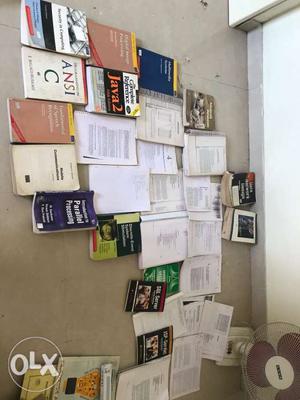 Complete set of Msc. (IT) notes and books. each