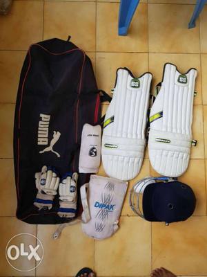 Cricket kit, without bat