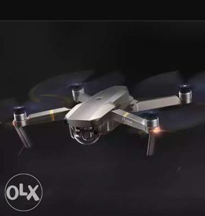 For Rent Gray And Black Quadcopter Drone