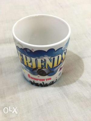 Gift for FRIENDS (White printed Mug)