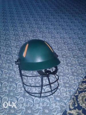 Green Sports Helmet