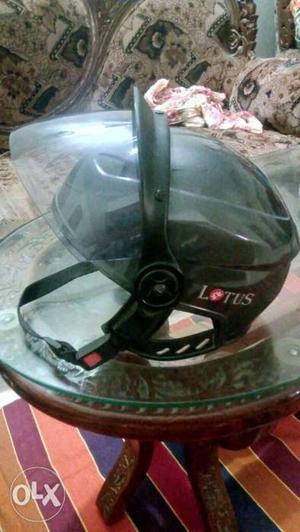 Helmet not much used, price slightly negotiable
