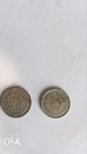 I want to sell very old 25 paise 3 coins worth Rs