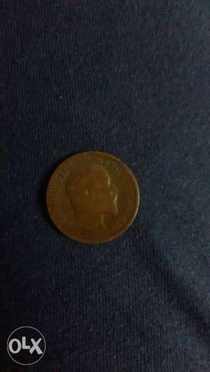 Old Indian coin in year  Rs.