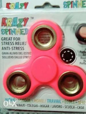 Pink 3-blade Krazy Spinner