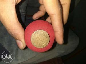 Round 10 Indian Coin