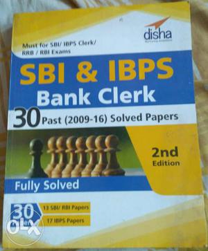 SBI&IBPS Bank exam solved papers book(orginal
