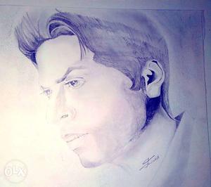 Sketch art of SRK