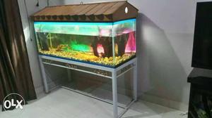 4 feet aquarium with stand