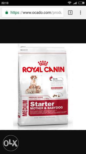 All brand Royal canin, Pedigree, drools, dog
