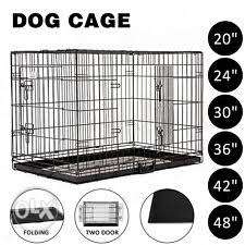 All size Blue Foldable Dog cage available at