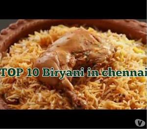 Best biryani catering services in Tiruvanmiyur Chennai