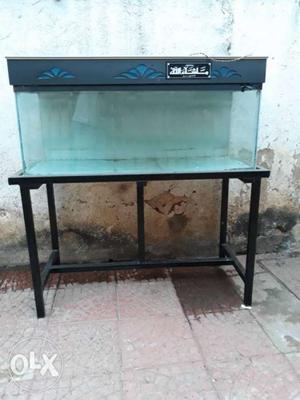 Fish tank 3mm 5fth lenght fth breath with stand