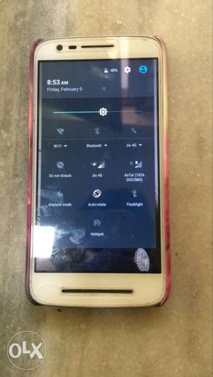 Moto e3 power with excellent condition
