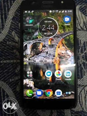 Moto g5 s plus with charger in good condition