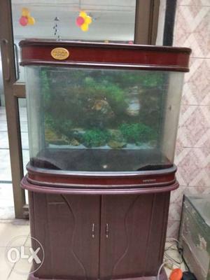 New condition aquarium 1 month old with sand.