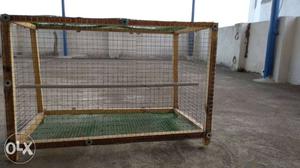 New wooden cage sale for birds