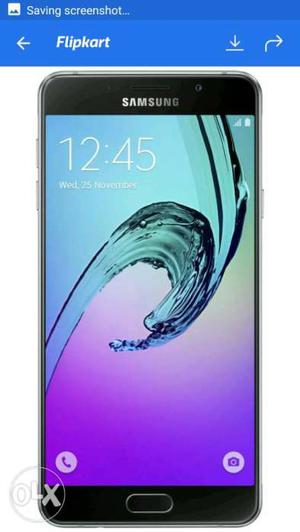 Samsung a black in 7 months old 32gb with fingerprint