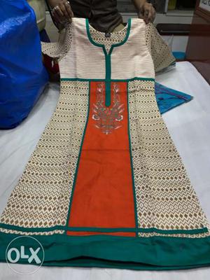 Chanderi silk l xl size available