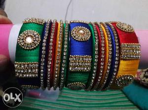 Multicolored Bangel Bracelet