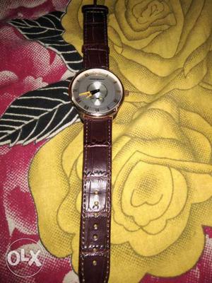 Watch Brown Genuine Leather