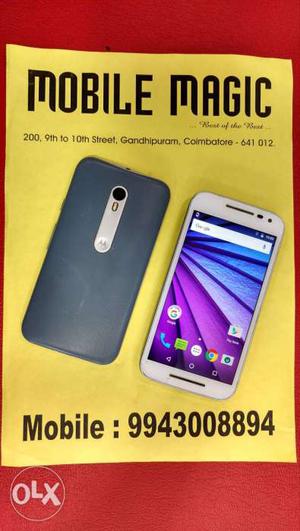 Motorola G3 Good Mobile No Complaints