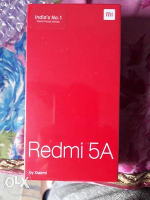 Redmi 5a gold 16gb 2gb new seal pack any
