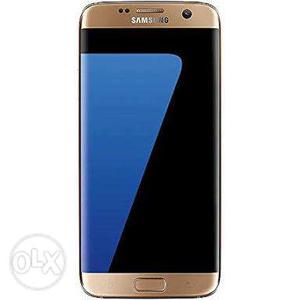 Samsung s7 edge gold colour 1 year old all