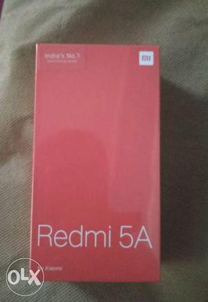 Sealed Redmi 5A Gold. 2GB + 16 GB version.