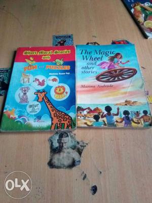2 puzzles and story books.