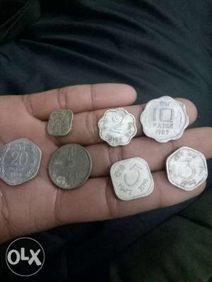 All old indian paise