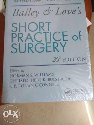 Bailey's and love -26th edition medicine surgery