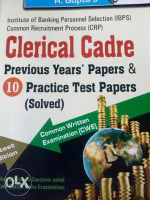 Clerical Cadre Practice Test Papers Book