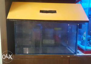 Fish Aquarium Length: 20 inches Width 10 inches