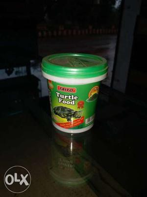 Green Faiyo Turtle Food Container