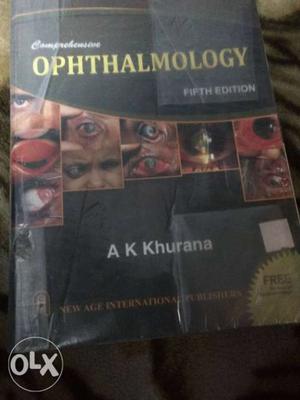 MEDICAL BOOK Ophthalmology, AK Khurana (5th