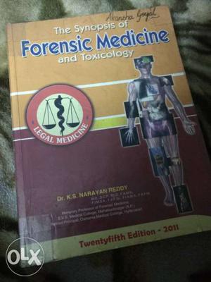 MEDICAL BOOK The synopsis of forensic medicine