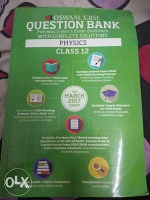 Oswaal CBSE Question Bank Book
