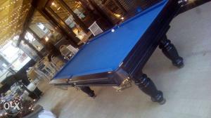 Pool table new size 8x4 feet with seasoned wood,