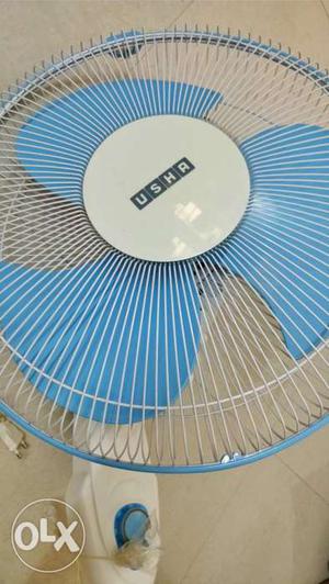 2 - Blue And White Usha high speed wall Fans