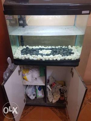 6 months used imported aquarium fish tank with