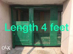 Birds cage hight 4 feet length4feet width 3feet