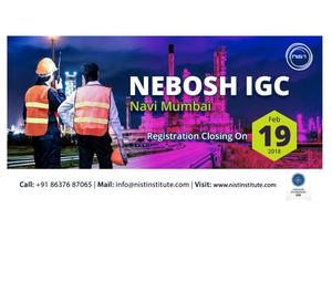 NEBOSH IGC Course in Navi Mumbai Mumbai