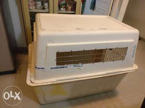 Pet-mate brand imported dog kennel ideal for air transport.