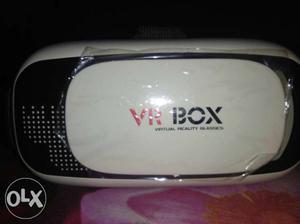 White And Black VR Box Virtual Reality Goggles