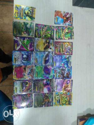 All 20 Pokemon ex cards at 200 but can let it go