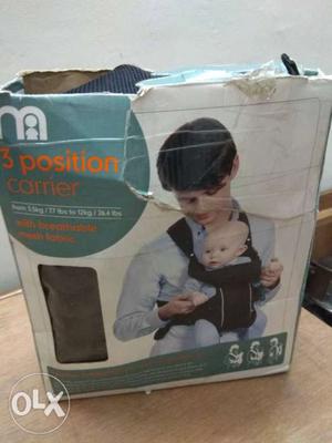 Baby 3 position carrier. Newly packed. Used only